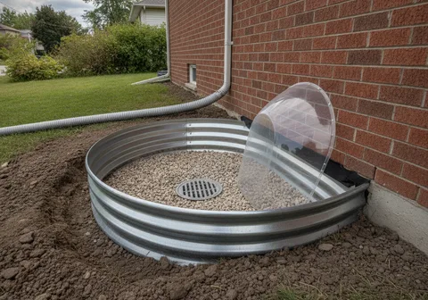Window Well Drainage in Kitchener